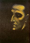 Ismael Nery Portrait of Murilo Mendes oil painting artist